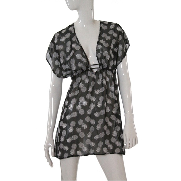 pineapple swimsuit cover up